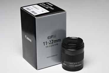 Canon EF-M 11-22mm 4,56 IS STM  -Gebrauchtartikel-